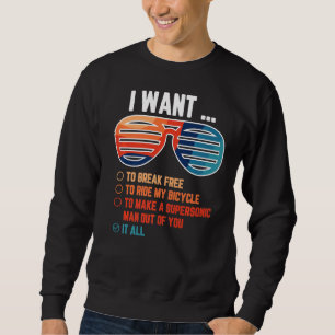 Sudadera Quiero Liberarme Para Montar Mi Bicicleta Todo Ide