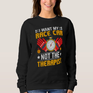 Sudadera Quiero mi cupón de controlador de Carreras de coch