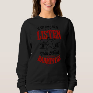 Sudadera Quiero Que Escuche Hablar Sobre El Reproductor De 