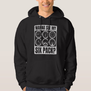 Sudadera Quiero Ver Mi Paquete De Seis Para Aviador Piloto