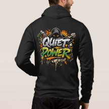 Quiet Power Graffiti Street Art Design