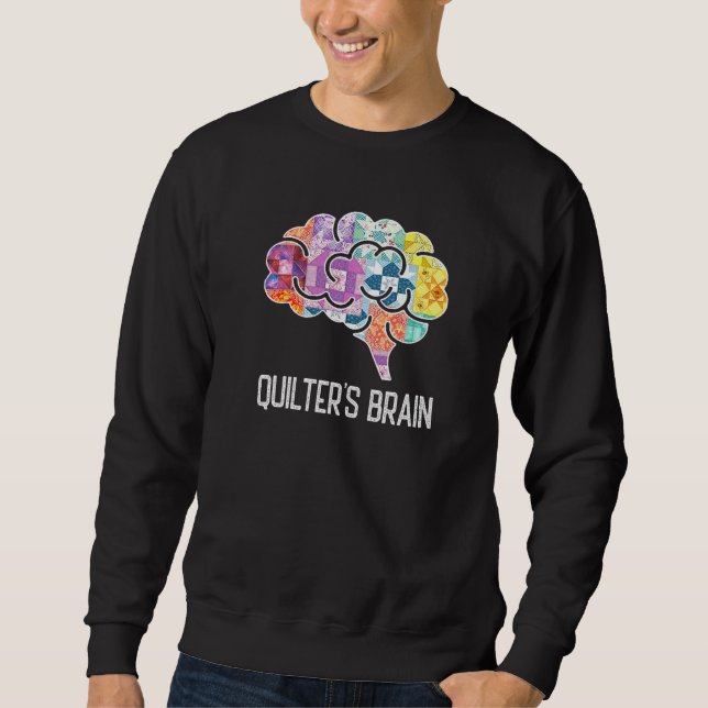 Sudadera Quilter de patchwork para ciencia pionera (Anverso)