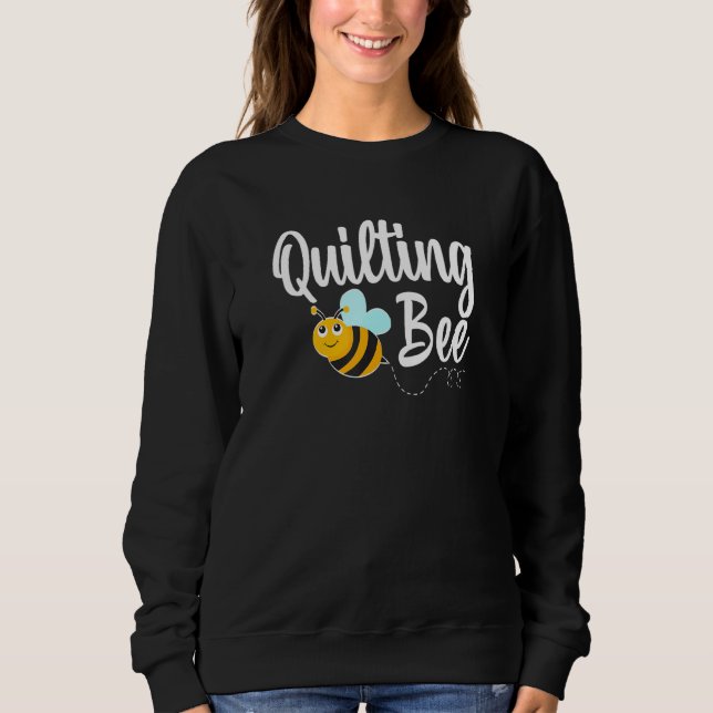 Sudadera Quilting Bee Quilt Maker Bumblebee (Anverso)