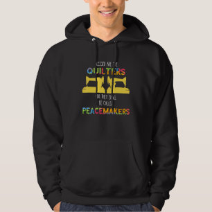 Sudadera Quilting Peacemakers Cosecha de máquina de coser