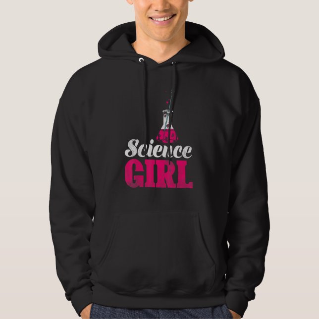 Sudadera Química científica Geek Chicas Químicas Mujeres Qu (Anverso)