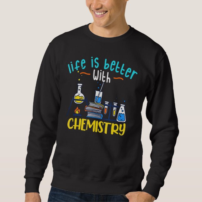 Sudadera Química   Con Química (Anverso)