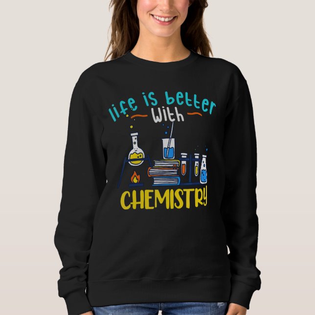 Sudadera Química   Con Química (Anverso)
