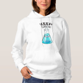 Sudadera Química Cute Funny Carácter Nerdy Lab