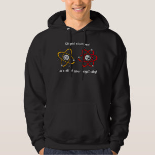 Sudadera Química electrónica negatividad Chiste científico