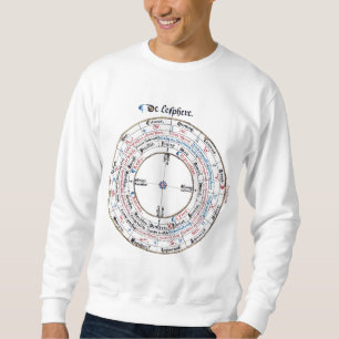 Sudadera Química medieval Alquimia Astrología Astronomía