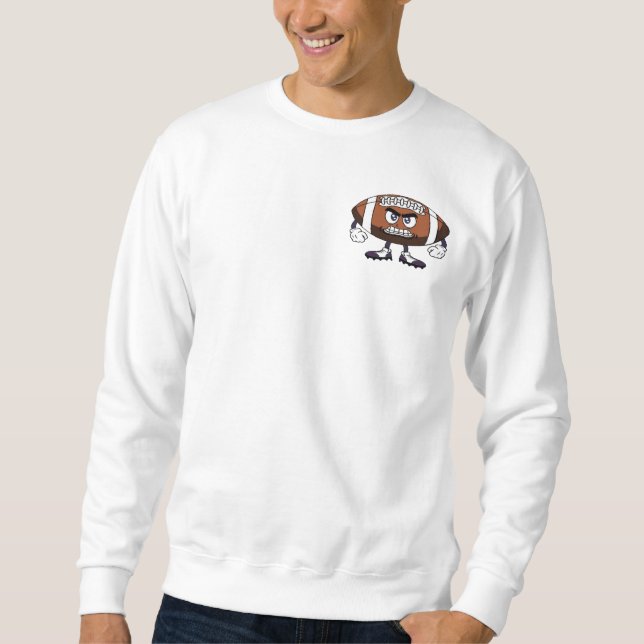 Sudadera Quítate del pecho izquierdo de mi niño (Anverso)