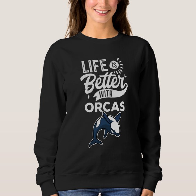 Sudadera Quote  With Orcas Swea (Anverso)