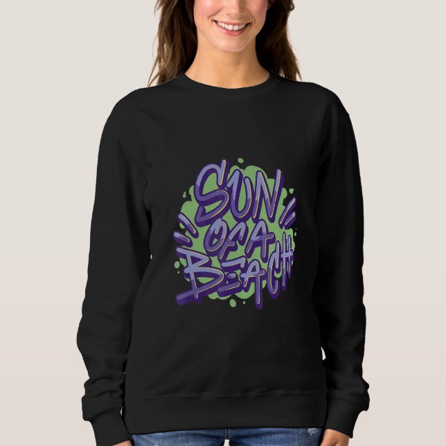 Sudadera quotes graffiti (Anverso)