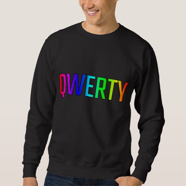 SUDADERA QWERTY (Anverso)
