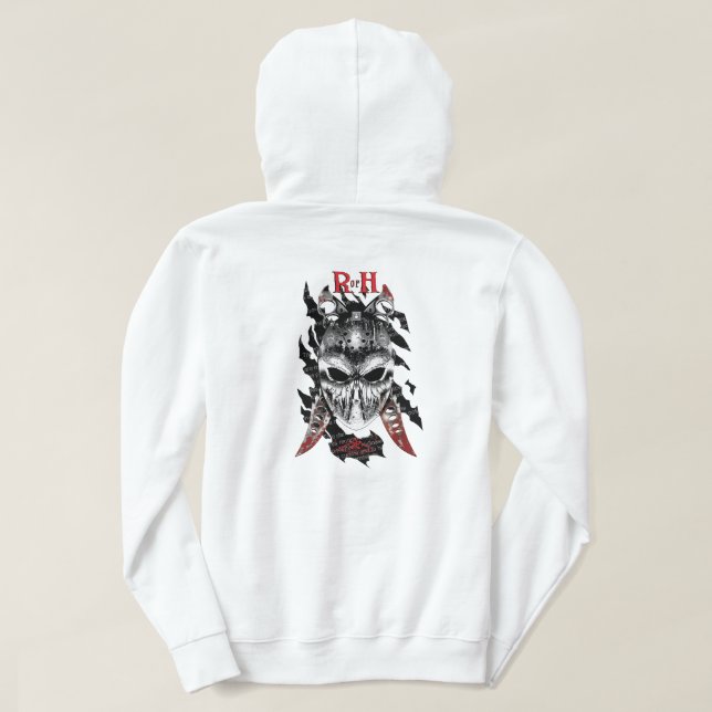 Sudadera R. de H. Ripper de Halloween (Reverso del diseño)