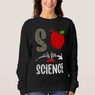 Sudadera R Es Para El Equipo Científico Alphabet Leopard Sc