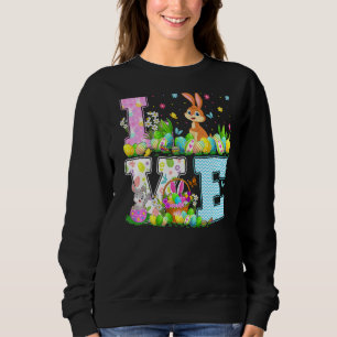 Sudadera Rabbit Easter Egt Hunt Funny Love Rabbit Easter Su