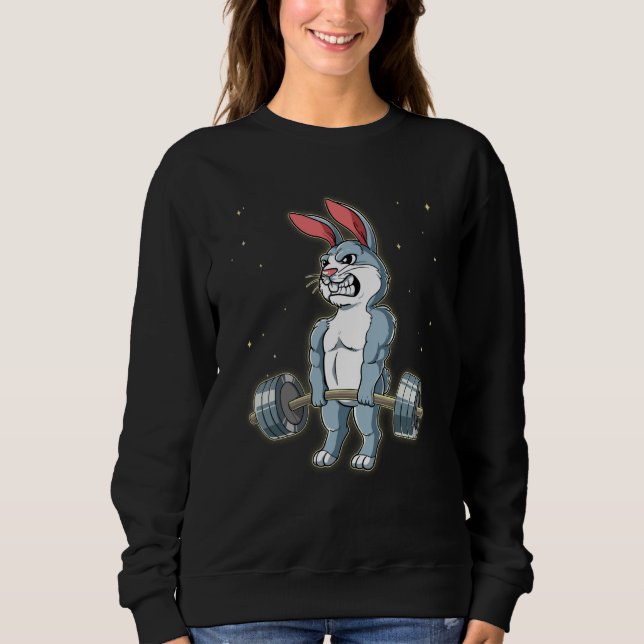 Sudadera Rabbit Gym Weight Training Deadlift  2 (Anverso)