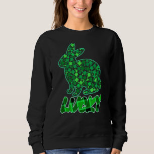 Sudadera Rabbit Lucky Buffalo Sham Rocío Verde St Patrick