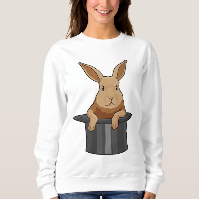 Sudadera Rabbit Magician Magic gorra (Anverso)
