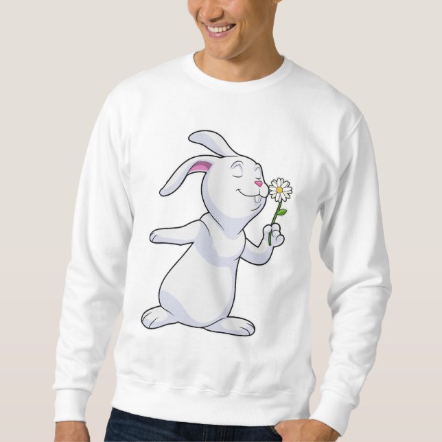 Sudadera Rabbit with Daisy (Anverso)