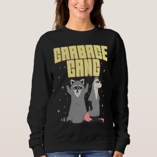 Sudadera Racco de animales de pandillas de basura y Pan de 