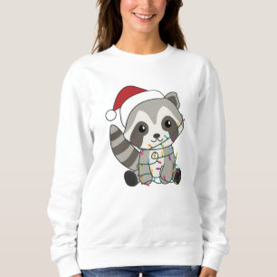 Sudadera Raccoon Christmas Snow Winter Raccoons