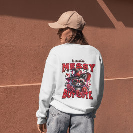 Sudadera Raccoon lindo y divertido Sweatshirt