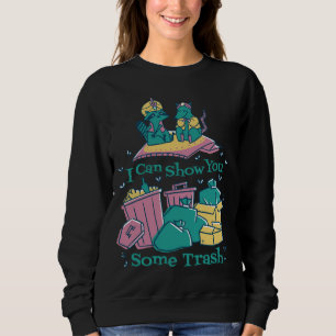 Sudadera Raccoon Rat Funny Flying Carpets Trash Garbage