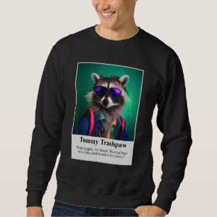 Sudadera Raccoon Shirt de los 90 - Graciosa camiseta de los