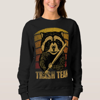 Sudadera Raccoon Trash Team