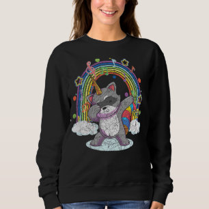 Sudadera Raccoonicornio Dabbing Raccoon