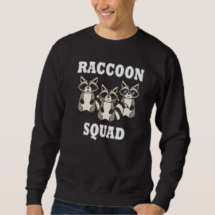 Sudadera Raccoons Squad Cute Raccoon Team Wildlife Animales