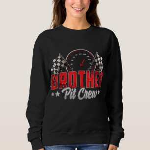 Sudadera Race Car Birday Party Carreras Familia Brother Pit