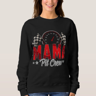 Sudadera Race Car Birday Party Carreras Familia Mama Pit Cr