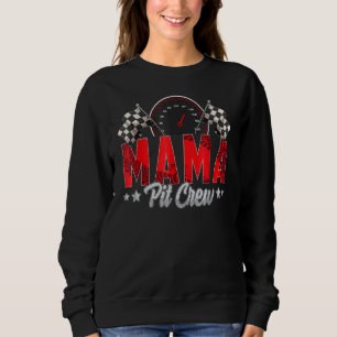 Sudadera Race Car Birday Party Carreras Familia Mama Pit Cr