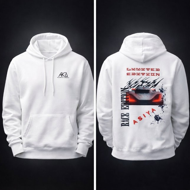 Sudadera Race Edition  Street Car Hoodie | Modern JDM  (Subido por el creador)