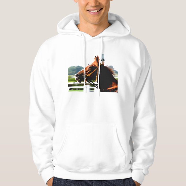 Sudadera Race Horse Hoodie (Anverso)