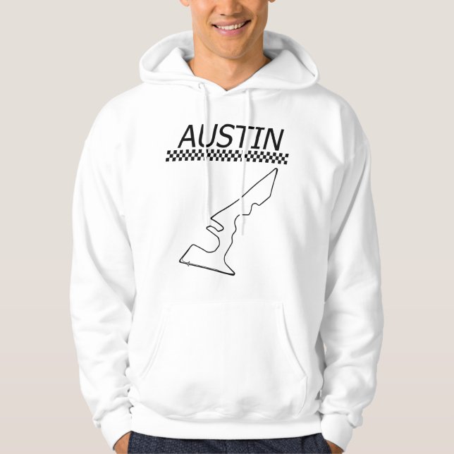 Sudadera Race Track in Austin (Anverso)