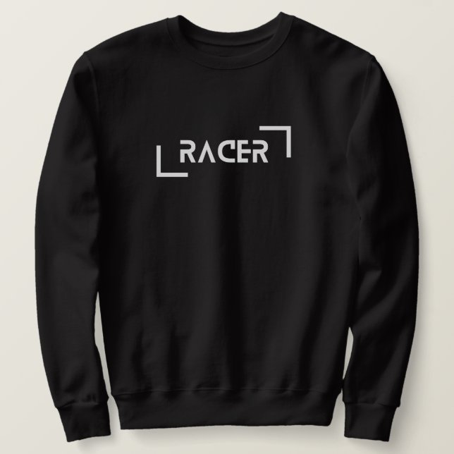 Sudadera Racer - camiseta entusiasta del coche (Anverso del diseño)