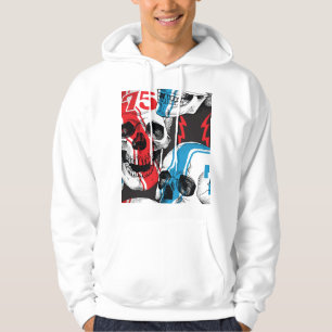 Sudadera Racer Skull: Rebelión sin foco.