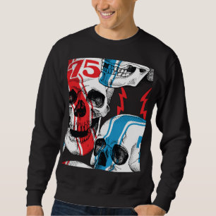 Sudadera Racer Skull: Rebelión sin foco.
