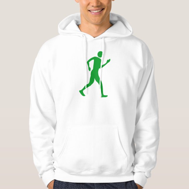 Sudadera Racewalking - Verde de hierba (Anverso)