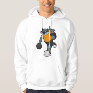 Sudadera Racoon en Bowling con bolas