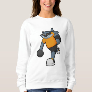 Sudadera Racoon en Bowling con bolas