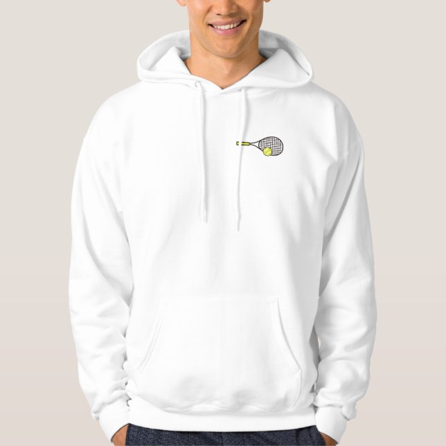Sudadera Racquet de tenis y bolas (Anverso)