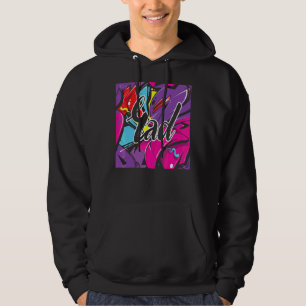 Sudadera Rad Diseño psicodélico I Love The 80's
