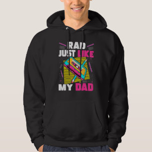 Sudadera Rad igual que mi papá Cassette 19 estético de los