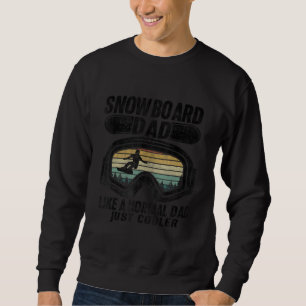 Sudadera Rad Snowboard Dad Mountain Snowboarder Vintage Fat