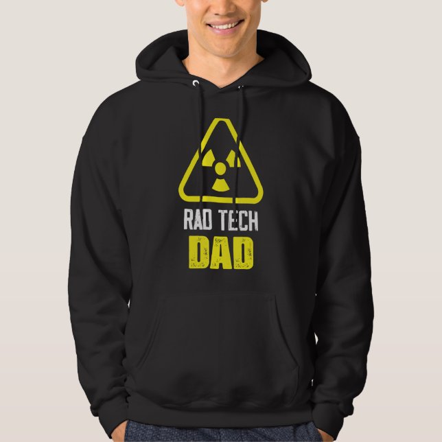 Sudadera Rad Tech Dad Radiología Rad Rad Tech (Anverso)